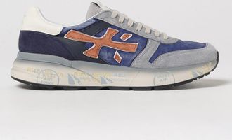 Premiata Sneakers Mick in pelle e canvas used