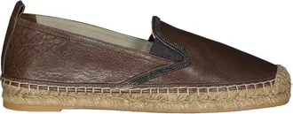 Brunello Cucinelli Brunello Cucinelli leren espadrilles
