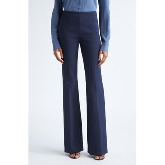 Michael Kors Brooke Flare Pants in Midnight at Nordstrom, Size 12
