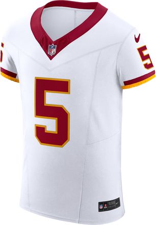 Nike Jayden Daniels Washington Commanders Nike Mens Dri-FIT NFL Elite Jersey in White | 01PG0G7G9EF-AY1