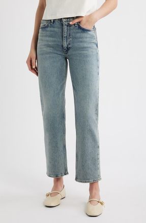 Rag & Bone Harlow Mid Rise Ankle Straight Leg Jeans in Amity at Nordstrom, Size 30