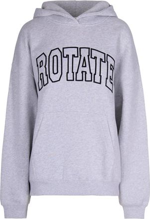 Rotate Grey Logo Hood Sweatshirt
