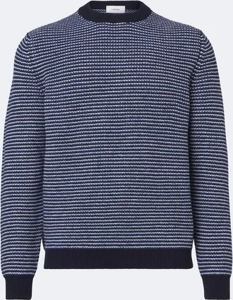 Lardini Pullover in lana e cashmere a righe