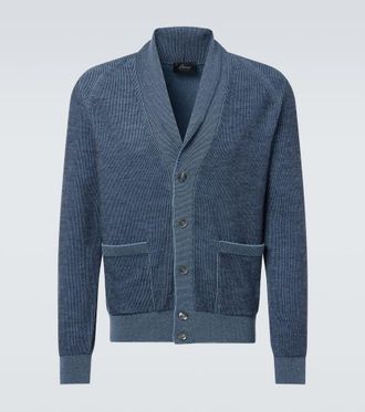 Brioni Cashmere and wool cardigan