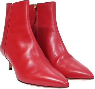 Altuzarra Womens Leather Quant Kitten Heel Bootie (Authentic Pre-Loved)