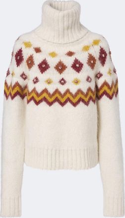 Goldbergh Hanashi embellished turtleneck sweater