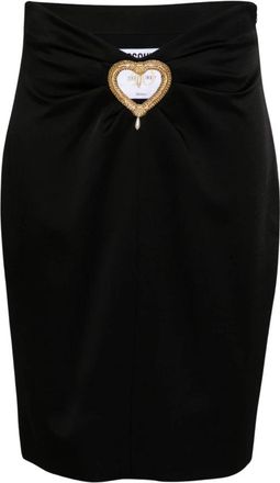 Moschino Pencil Skirts - Dames - Kokerrokken - Zwart - L - Rokken