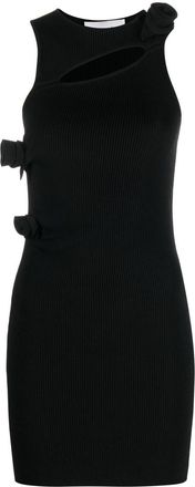 Coperni cut-out detail mini dress - women - Viscose/Polyamide/Spandex/Elastane - S - Black