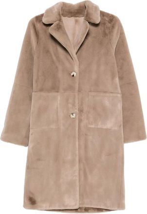 Betta Corradi Cappotto monopetto - Toni neutri