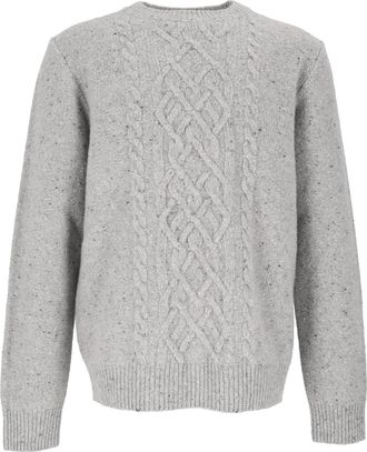 PESERICO Man Sweater Cable Knit Sweater