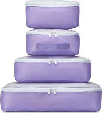 Florence By Mills No Drama Packing Cubes Set in Lavender at Nordstrom