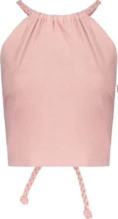 Red Valentino Mouwloze Top - Dames - Tops zonder mouwen - Roze - S - Katoen - Tops