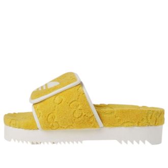 adidas (WMNS) adidas x Gucci GG Platform Sandal Yellow 702398UU0107171