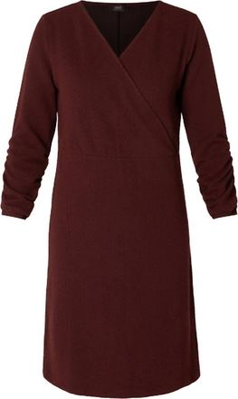 Yest Womens Carissa Jersey Dress In Port