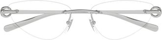 Gucci Gg 1702O Optisch Montuur - unisex - Brillen - Grijs - 54 MM - Accessoires