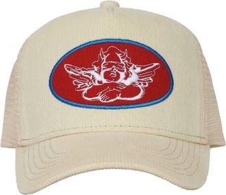Boys Lie Mens Mellow Trucker Hat In Beige