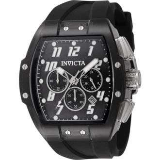Invicta S1 Rally Chronograph GMT Quartz Black Dial Mens Watch 45480