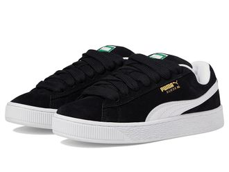Puma Suede XL Womens Lace up casual Shoes Puma Black/Puma White : 10.5 B - Medium, Leather