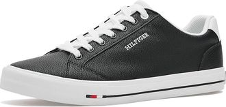 Tommy Hilfiger Risabel Mens Shoes Black/White : 11.5 D - Medium, Leather