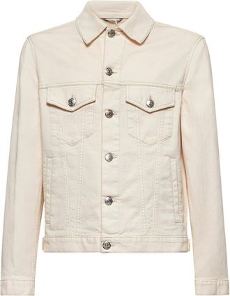 Brunello Cucinelli Long Sleeved Denim Jacket