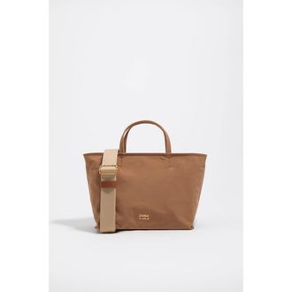 Bimba & Lola Medium Gabardine Shopper Bag in Cinnamon at Nordstrom