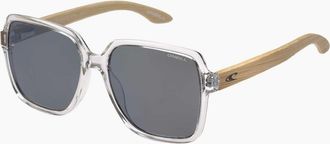 O'Neill Womens ONeill Womens Kirra 2.0 Polarised Soft Square Sunglasses - Gloss Crystal Bamboo - Size: ONE size