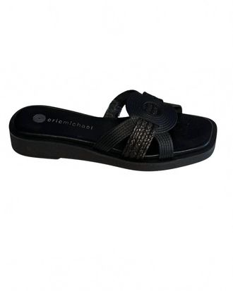 Eric Michael Womens Solar Sandal In Black