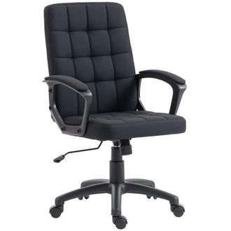 Vinsetto Silla de oficina 59x63x105.5 cm negro
