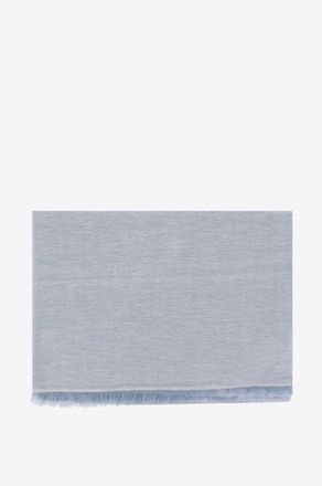 Hemisphere Schal aus Wolle und Leinen Farell