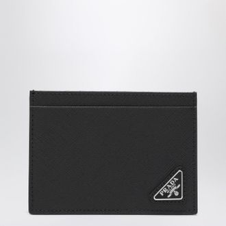 Prada Black Saffiano cardholder