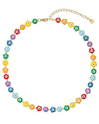 Eyecandy LA Eye Candy La The Luxe Collection Flower Eye Necklace