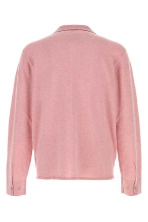 S&eacute;fr Wool-Yak Knit Shirt