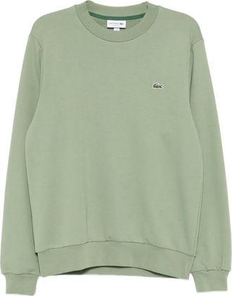 Lacoste Felpa con applicazione - Verde