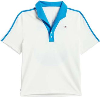 adidas x CLOT Pique Polo Shirt Core White JE9585