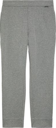 Moncler Tapered-leg Cotton-blend Sweatpants - Grey - M