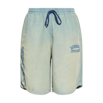 Diesel Casual Shorts, unisex, Blue, Size: XL D-Enimos-Short Shorts