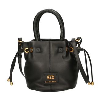 La Carrie Tassen, Dames, Zwart, ONE Size, Zwarte Handtas - E&eacute;n Maat