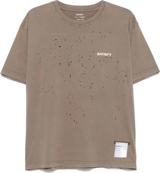 SATISFY MothTech T-shirt - men - Organic Cotton - S - Green
