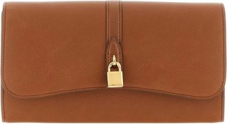Stella McCartney Ryder Wallet On Chain - Dames - Schoudertassen - Bruin - ONE Size - Hennep - Tassen
