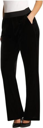 Elena Miro Stijlvolle Broek voor Vrouwen - Dames - Wijde Broeken - Zwart - S - Broeken