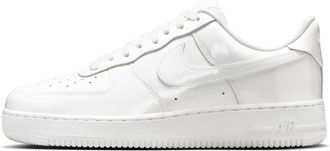 Nike Mens Air Force 1 0 Premium Patent Leather Shoes in White | IV2857-100