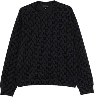 Emporio Armani Katoenen sweatshirt met Emporio Armani-logo