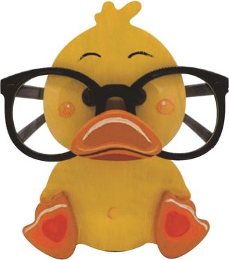 Generic Pet Glasses Holder - Cute Eyeglass Holder | Small Bulky Eyeglass Holder, Animal Shaped Eyeglass Holder Suitable for Hanging Gift Bedroom, Little Yello
