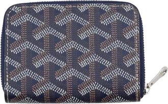 Goyard Pre-owned Coin Purse - Dames - Vintage Accessoires - Blauw - ONE Size - Leer - Vintage
