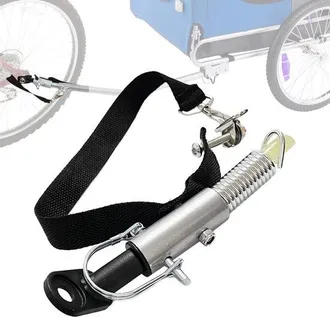 OEM Acoplamiento Para Remolque De Bicicleta, Acoplamiento Universal Para Remolque De Bicicleta, Adaptador De Barra De Remolque, Negro