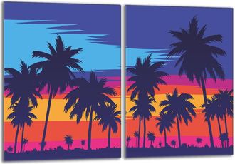 OEM Protector De Vidrio Para Estufa 2x40x52 Palms