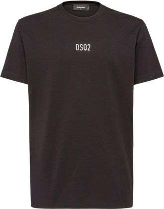 Dsquared2 embossed-logo cotton T-shirt - men - Cotton - S - Black