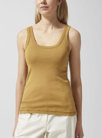 Christophe Lemaire Womens Finely ribbed plain jersey Cami Top