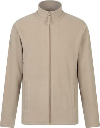 Mountain Warehouse Heren Raso Full Zip Fleece Top (Gebroken wit)