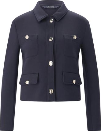 Max Mara Blazers - Dames - Blazers - Blauw - S - Katoen - Jassen